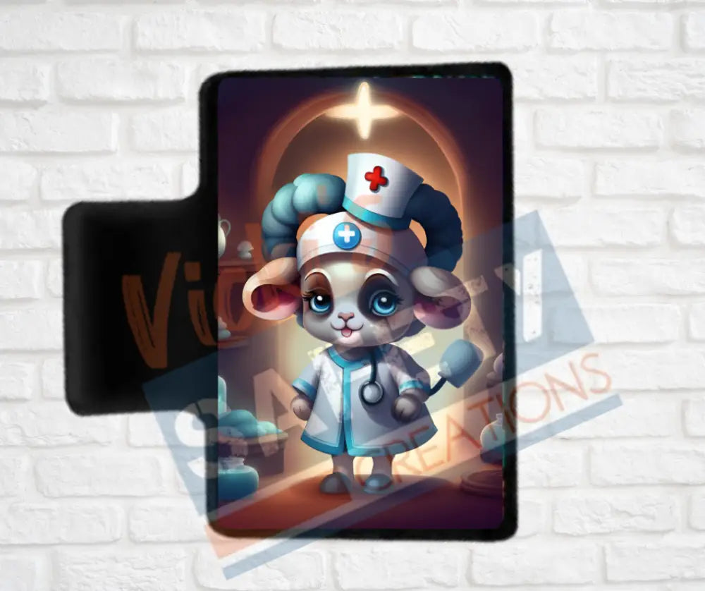 Hair Claw Clips-Ram (asst. health & safety designs) Nurse Ram / 2’’-Small Hair Accessories