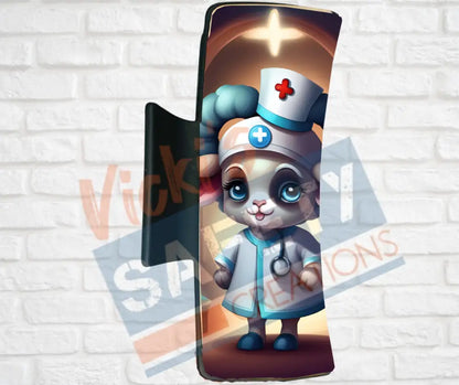 Hair Claw Clips-Ram (asst. health & safety designs) Nurse Ram / 4’’-Large Hair Accessories