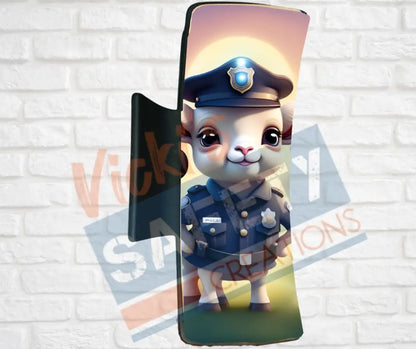 Hair Claw Clips-Ram (asst. health & safety designs) Officer Ram / 4’’-Large Hair Accessories