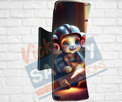 Hair Claw Clips-Ram (asst. health & safety designs) Welder Ram / 4’’-Large Hair Accessories