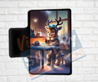 Hair Claw Clips-Reindeer (asst. health & safety designs) Welder Reindeer / 2’’-Small Hair Accessories