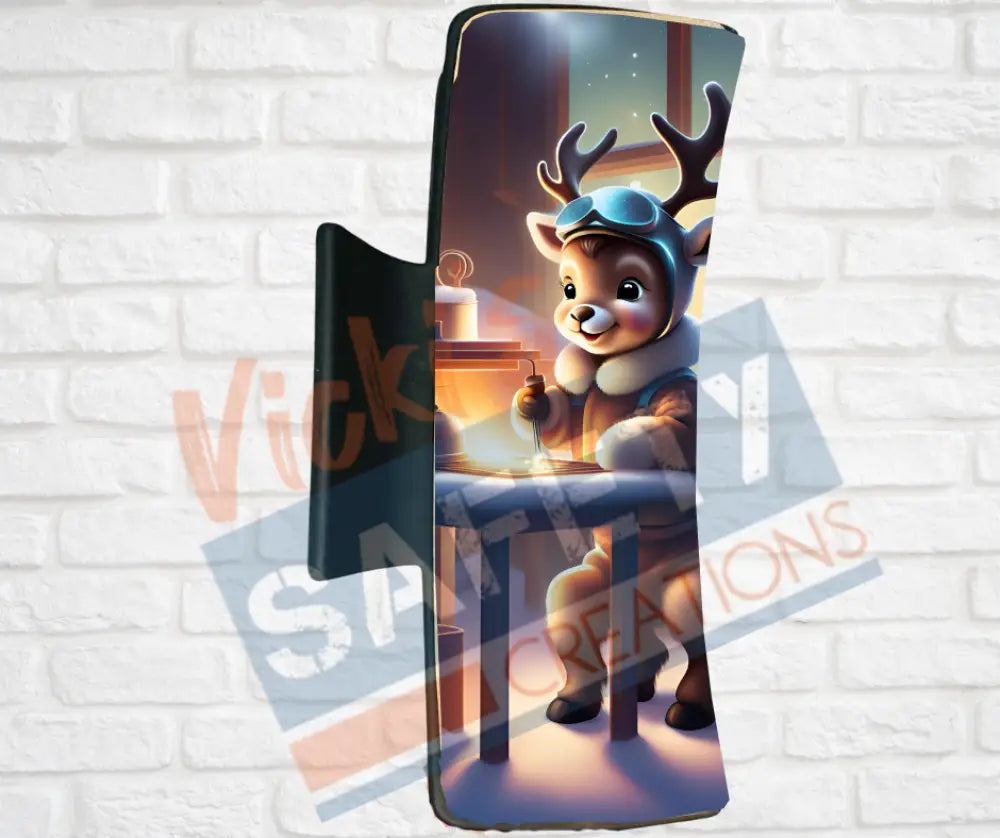 Hair Claw Clips-Reindeer (asst. health & safety designs) Welder Reindeer / 4’’-Large Hair Accessories