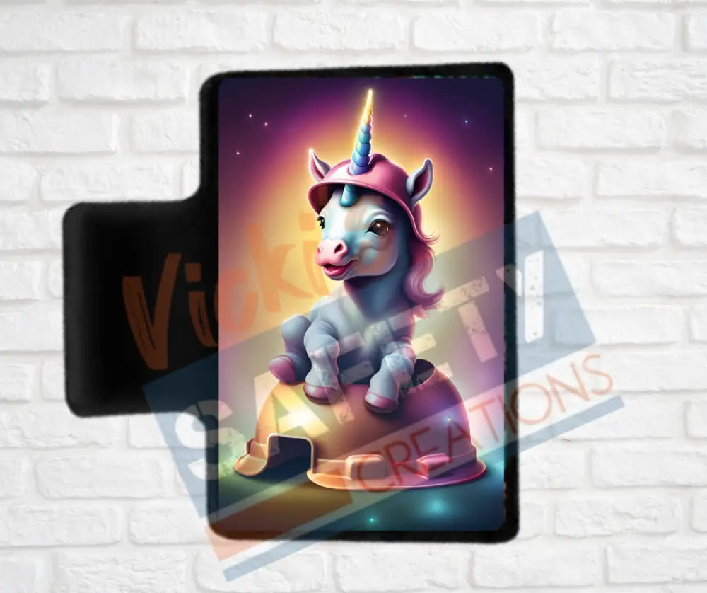 Hair Claw Clips-Unicorn (asst. health & safety designs) Hard hat Unicorn / 2’’-Small Hair Accessories