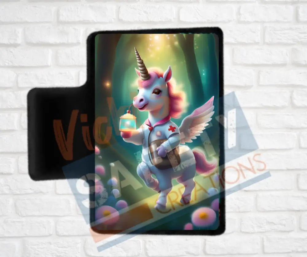 Hair Claw Clips-Unicorn (asst. health & safety designs) Nurse Unicorn / 2’’-Small Hair Accessories