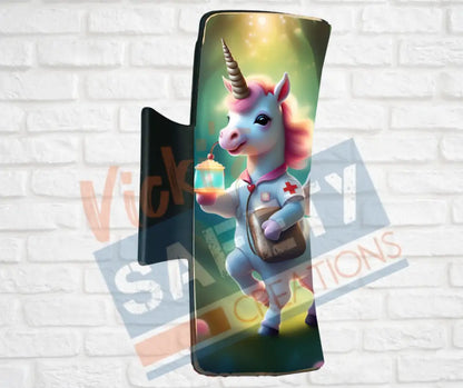 Hair Claw Clips-Unicorn (asst. health & safety designs) Nurse Unicorn / 4’’-Large Hair Accessories