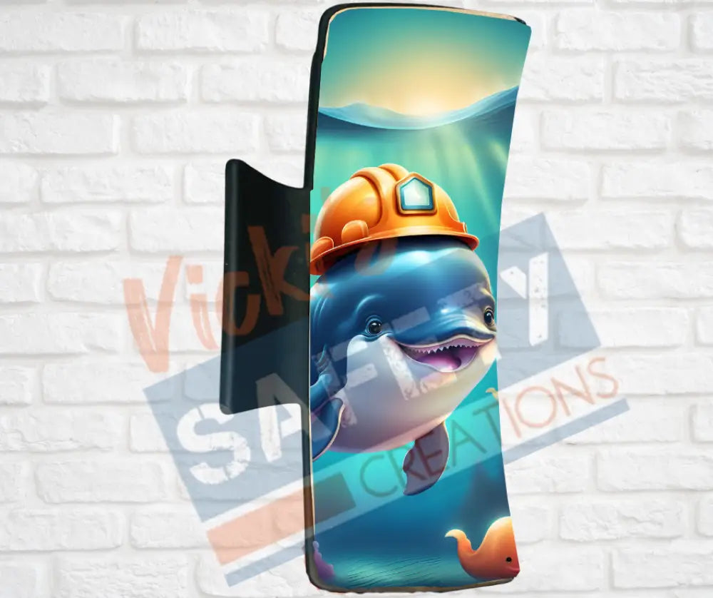 Hair Claw Clips-Whale (asst. health & safety designs) Hard hat Whale / 4’’-Large Hair Accessories