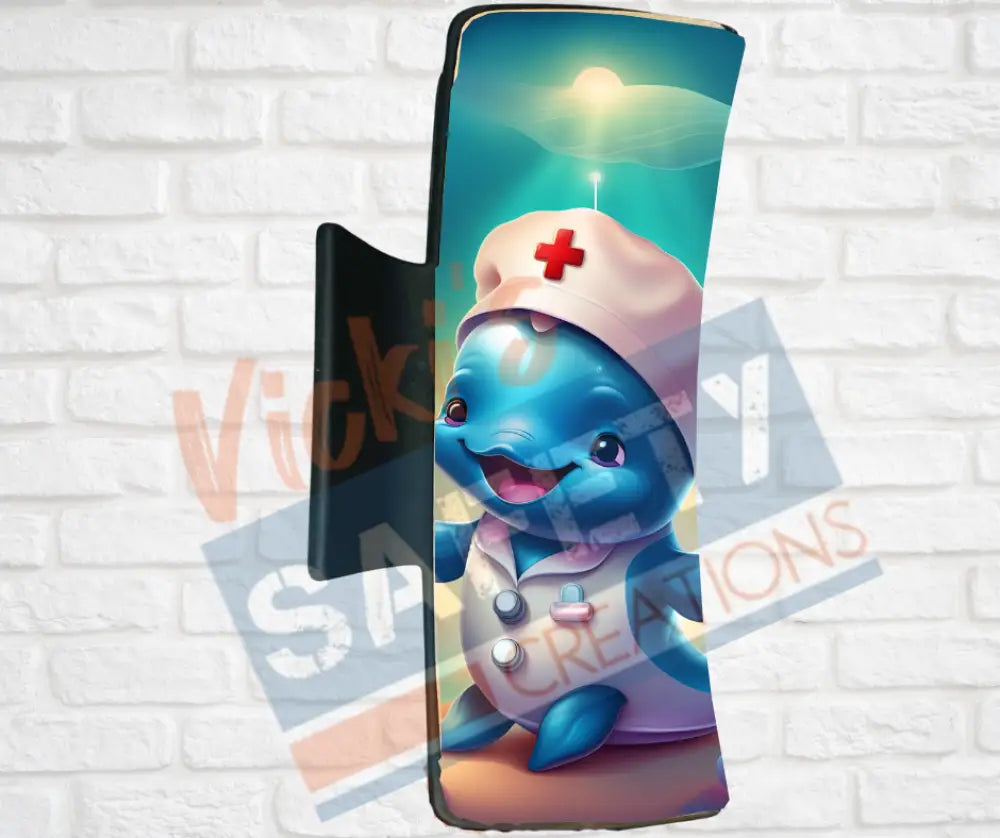 Hair Claw Clips-Whale (asst. health & safety designs) Nurse Whale / 4’’-Large Hair Accessories