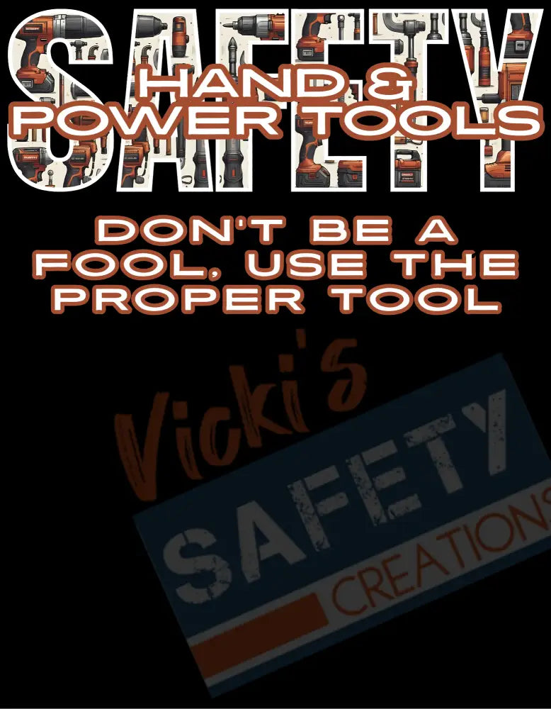 Hand & Power Tools Safety (Adult Youth Toddler Infant Sizes) Adult Clothing