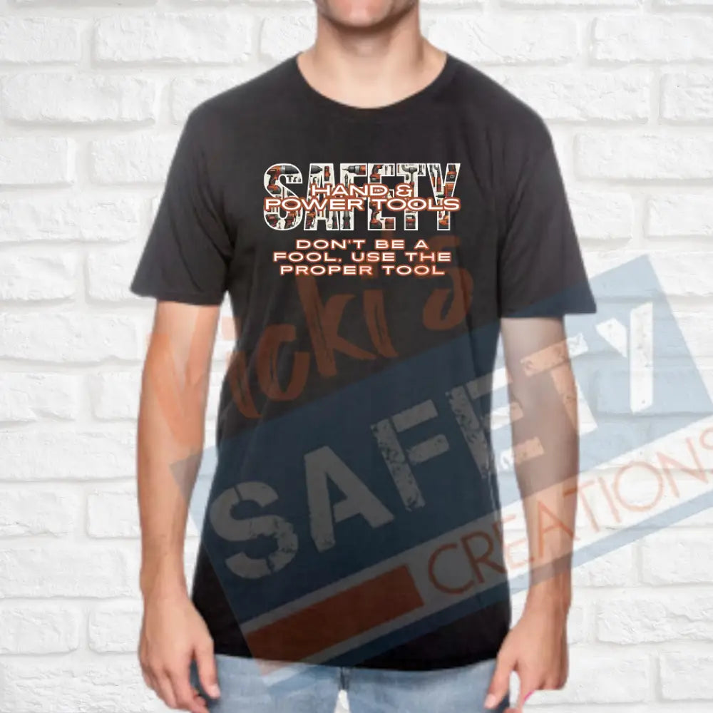 Hand & Power Tools Safety (Adult Youth Toddler Infant Sizes) T-shirt/Onesie / ADULT-Small Adult Clothing