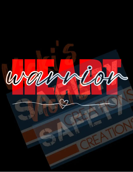 Heart Warrior Tops (Adult Youth Toddler Infant Sizes) Adult Clothing