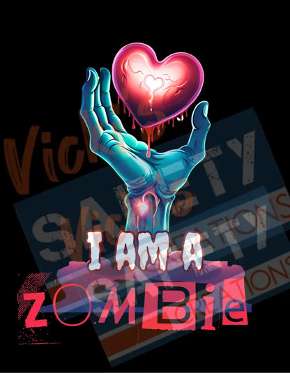 I am/I know a Zombie Tops (Adult Youth Toddler Infant Sizes) Adult Clothing