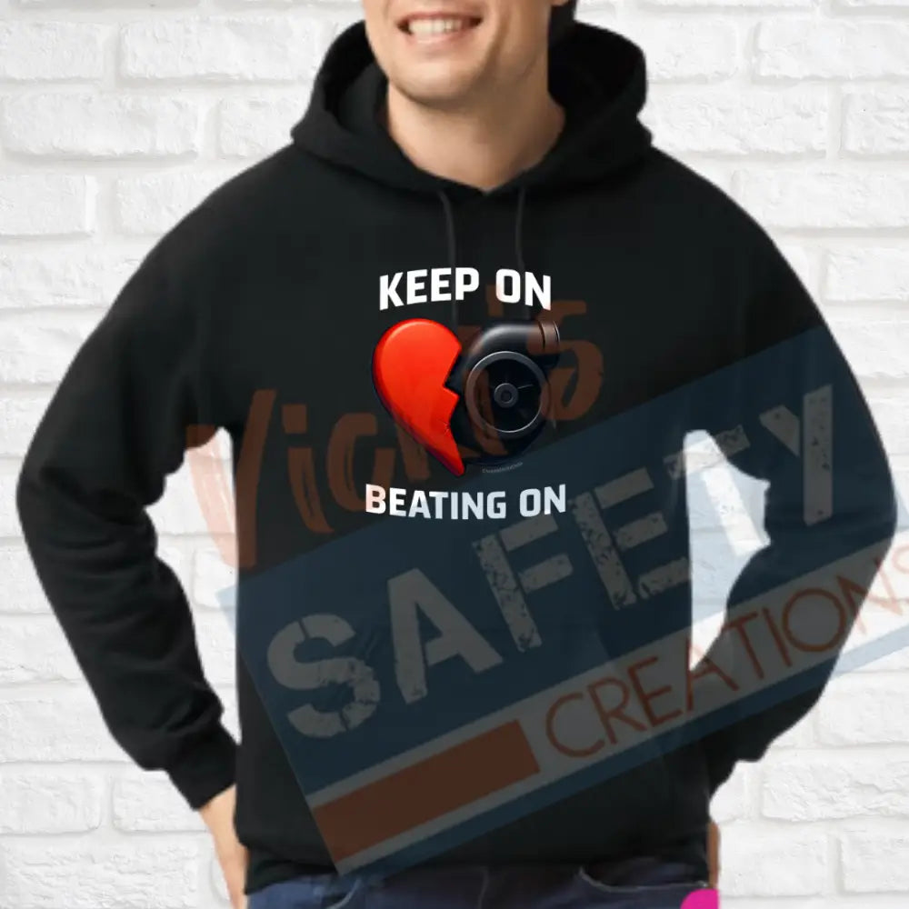 Keep on Beating on Tops (Adult Youth Toddler Infant Sizes) Hoodie / ADULT-Small Adult Clothing