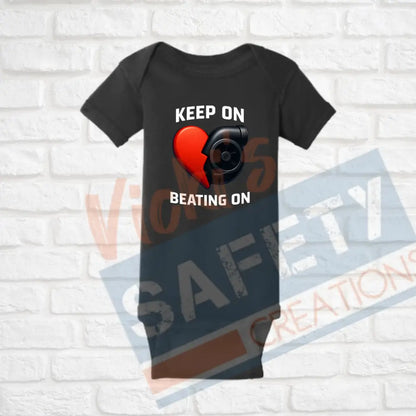 Keep on Beating on Tops (Adult Youth Toddler Infant Sizes) T-shirt/Onesie / INFANT-Newborn Adult Clothing