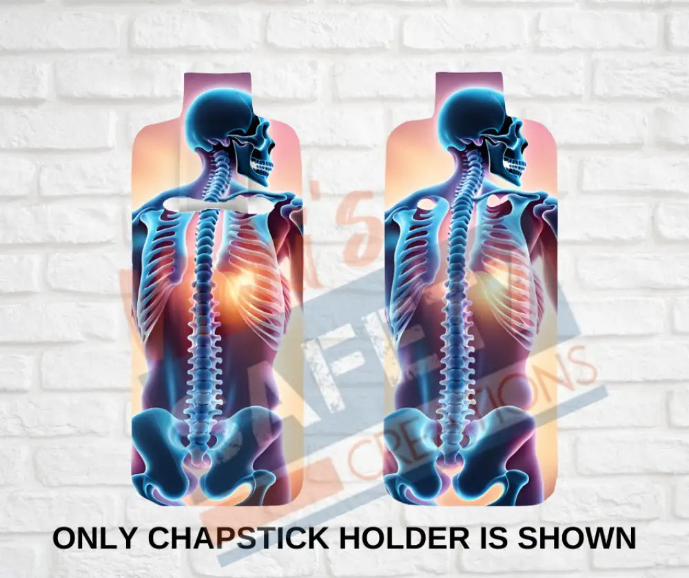 Keychain accessories - Chapstick Holder Lotion Holder Key fob - HUMAN BODY (Asst Organs) Back / Chapstick Holder ONLY
