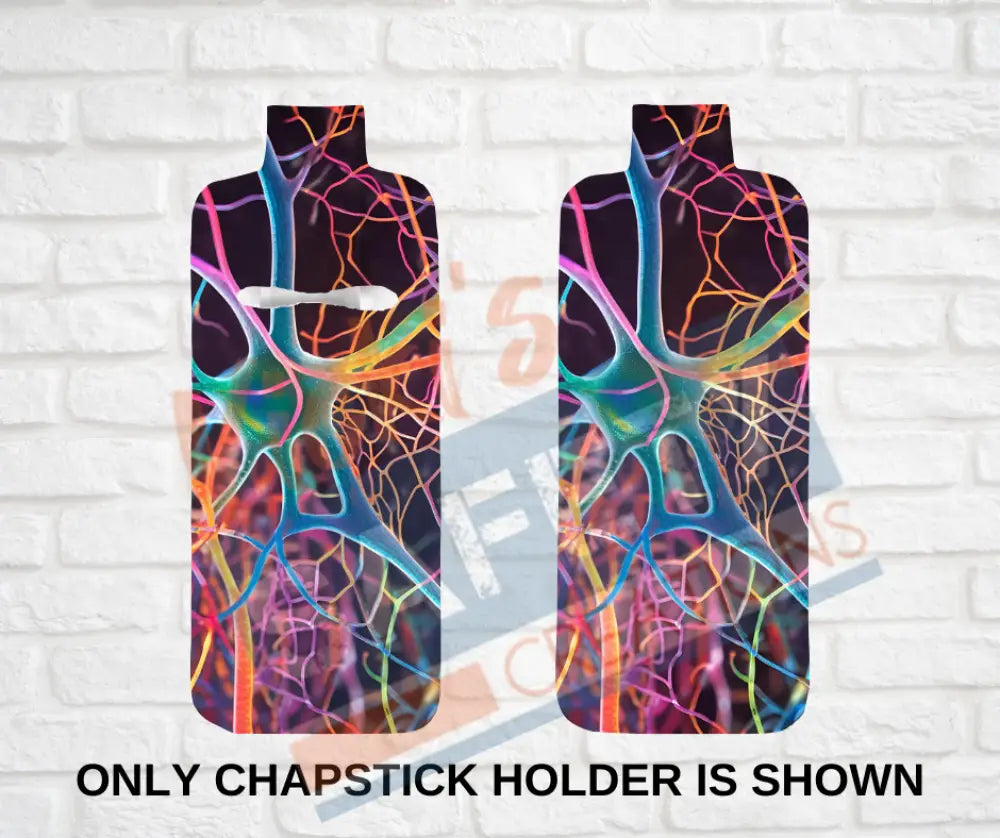 Keychain accessories - Chapstick Holder Lotion Holder Key fob - HUMAN BODY (Asst Organs) Nerves / Chapstick Holder ONLY