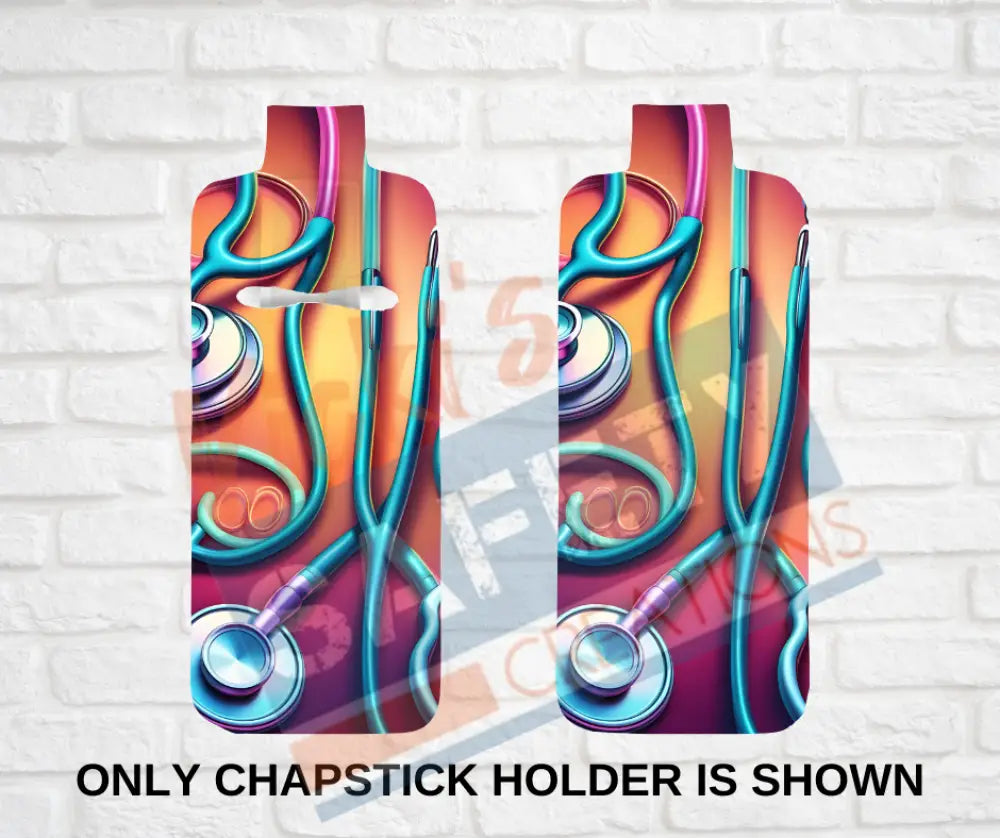 Keychain accessories - Chapstick Holder Lotion Holder Key fob - MEDICAL EQUIPMENT Stethoscopes / Chapstick Holder ONLY