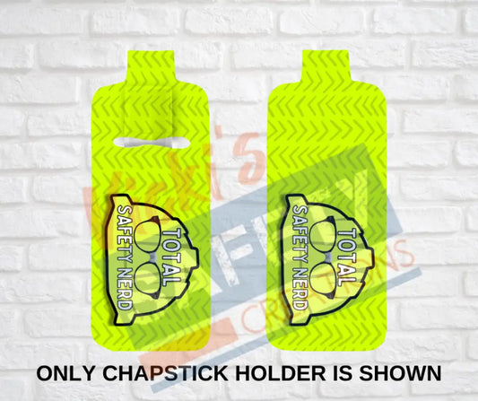 Keychain accessories - Chapstick Holder Lotion Holder Key fob - TOTAL SAFETY NERD Car gift set