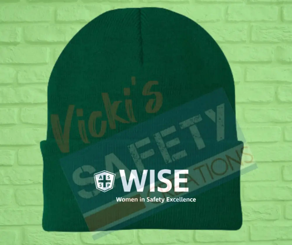 Knit Cap - (asst. colors) WISE Green HAT