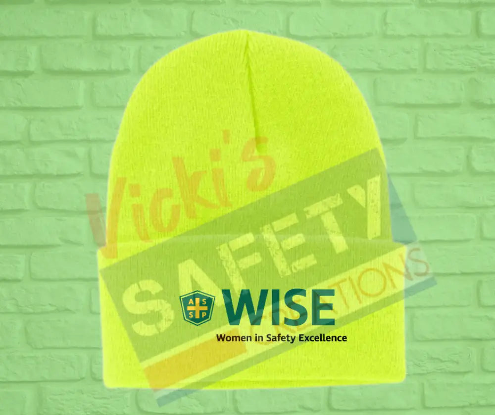 Knit Cap - (asst. colors) WISE SAFETY YELLOW HAT