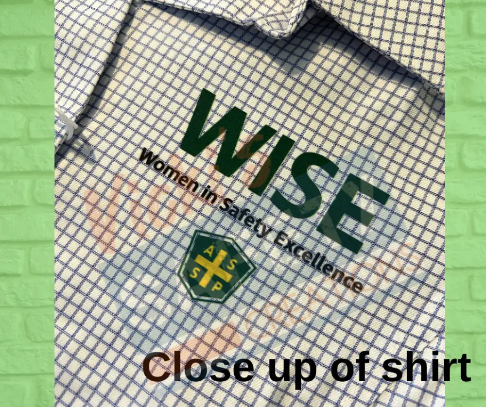 Ladies Bailey Twill Dress Shirt-WISE **CLOSEOUT** Adult Clothing