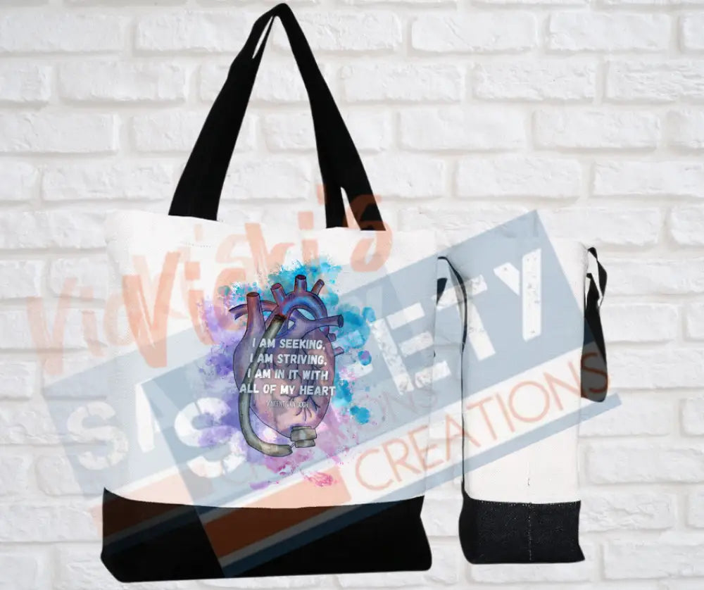 Large Basic Tote-LVAD Heart Bags