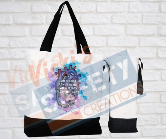 Large Basic Tote-LVAD Heart Bags