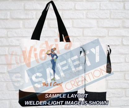 Large Basic Tote-Yes I Can Collection (Asst. Designs) Bags