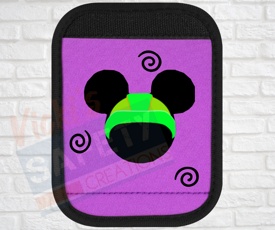 Luggage Handle Wrap-Hard Hat Mouse Head (asst. colors)