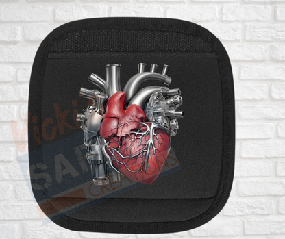 Luggage Handle Wrap-Rebuilt Heart