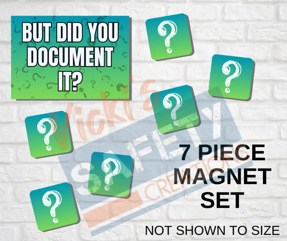 Magnet Set-Did you document Set magnets