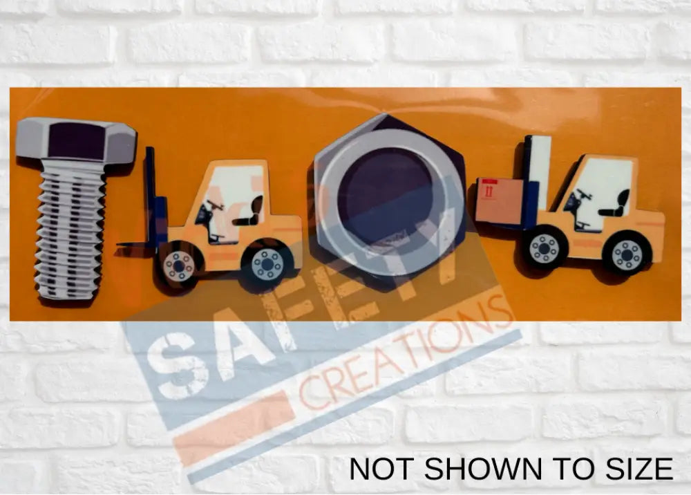 Magnet Set-Forklift (4pk Set) magnets