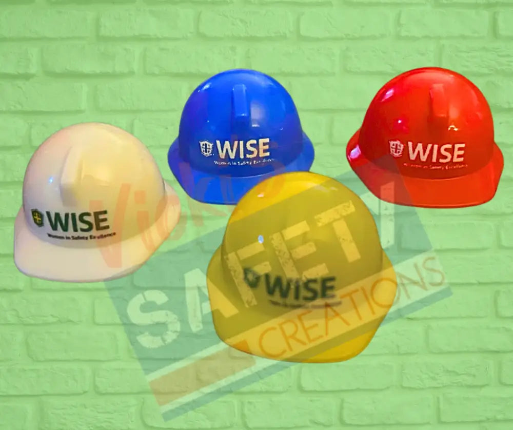 Miniature Hard Hats-WISE (asst. colors&accessories) KEYCHAIN