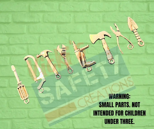 Miniature Hard Hats-WISE (asst. colors&accessories) KEYCHAIN