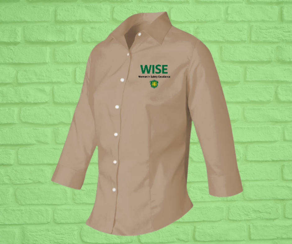 Ladies Van Heusen 3/4 Sleeve Dress Twill-WISE **CLOSEOUT**