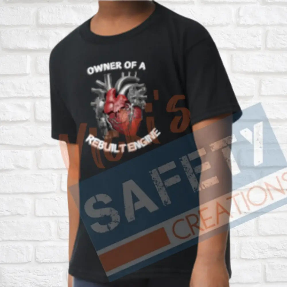 Rebuilt Engine Tops (Adult Youth Toddler Infant Sizes) T-shirt/Onesie / YOUTH-XSmall Adult Clothing