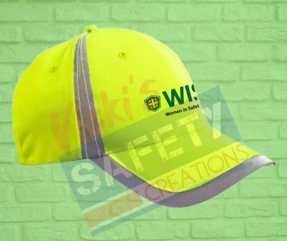 Reflective Accent Safety Cap (Asst. colors)-WISE HAT