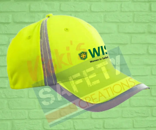 Reflective Accent Safety Cap (Asst. colors)-WISE HAT
