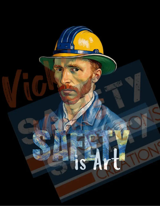 Safety is Art (Adult Youth Toddler Infant Sizes) Adult Clothing