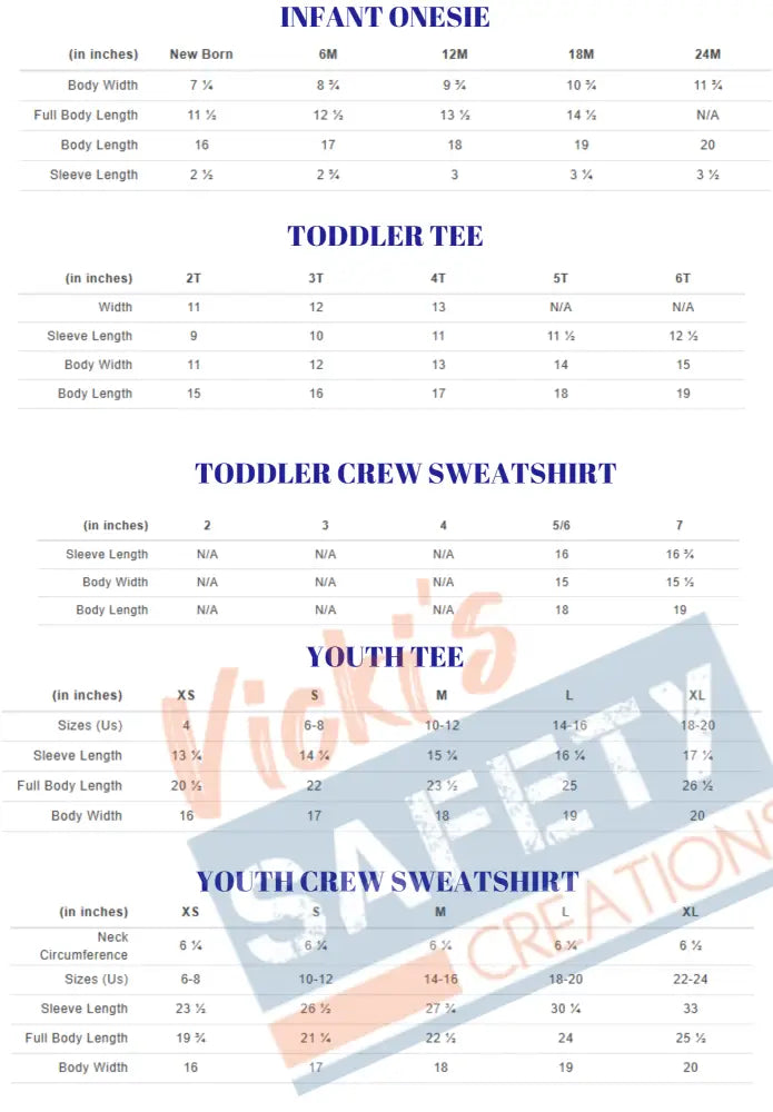 Safety is Art (Adult Youth Toddler Infant Sizes) Adult Clothing