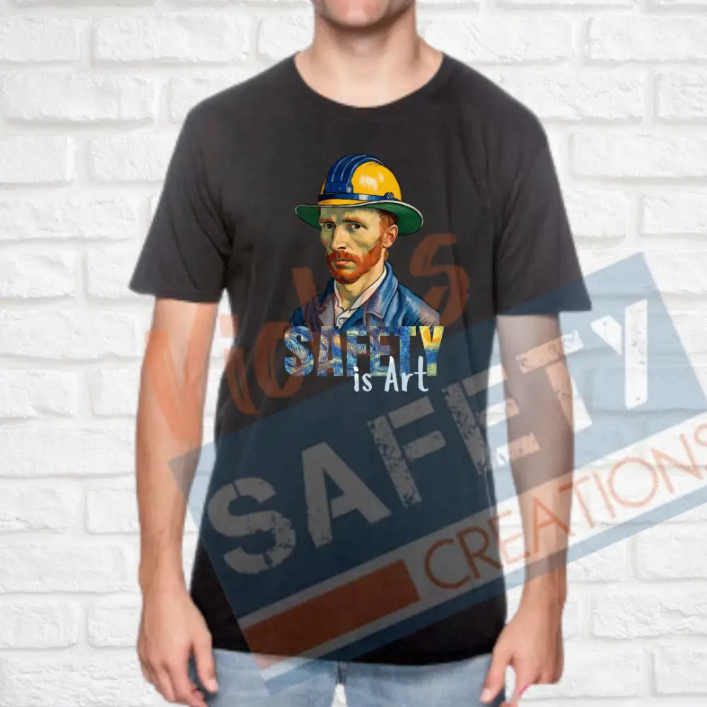 Safety is Art (Adult Youth Toddler Infant Sizes) T-shirt/Onesie / ADULT-Small Adult Clothing