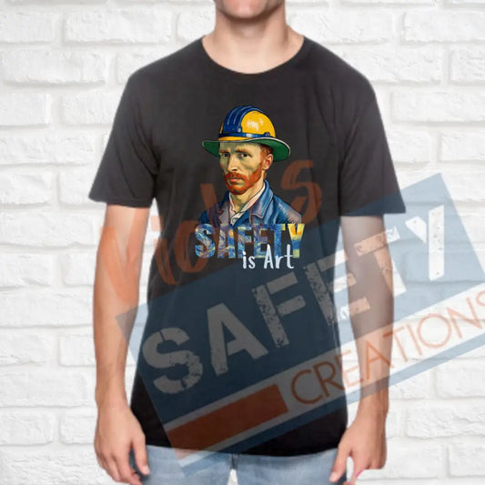 Safety is Art (Adult Youth Toddler Infant Sizes) T-shirt/Onesie / ADULT-Small Adult Clothing