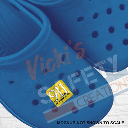 Shoe Charms-911 Dispatch Shoe accessories