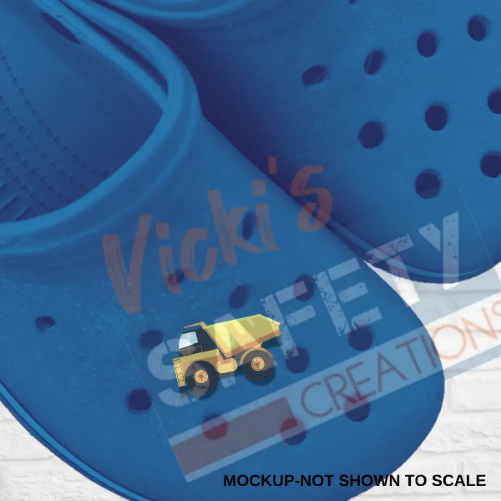 Shoe Charms-DUMPTRUCK Shoe accessories