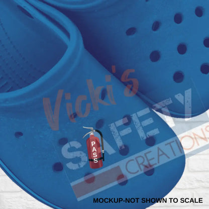Shoe Charms-FIRE EXTINGUISHER Shoe accessories