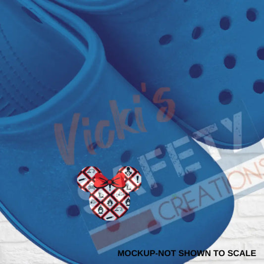 Shoe Charms-GHS MOUSE HEAD Shoe accessories