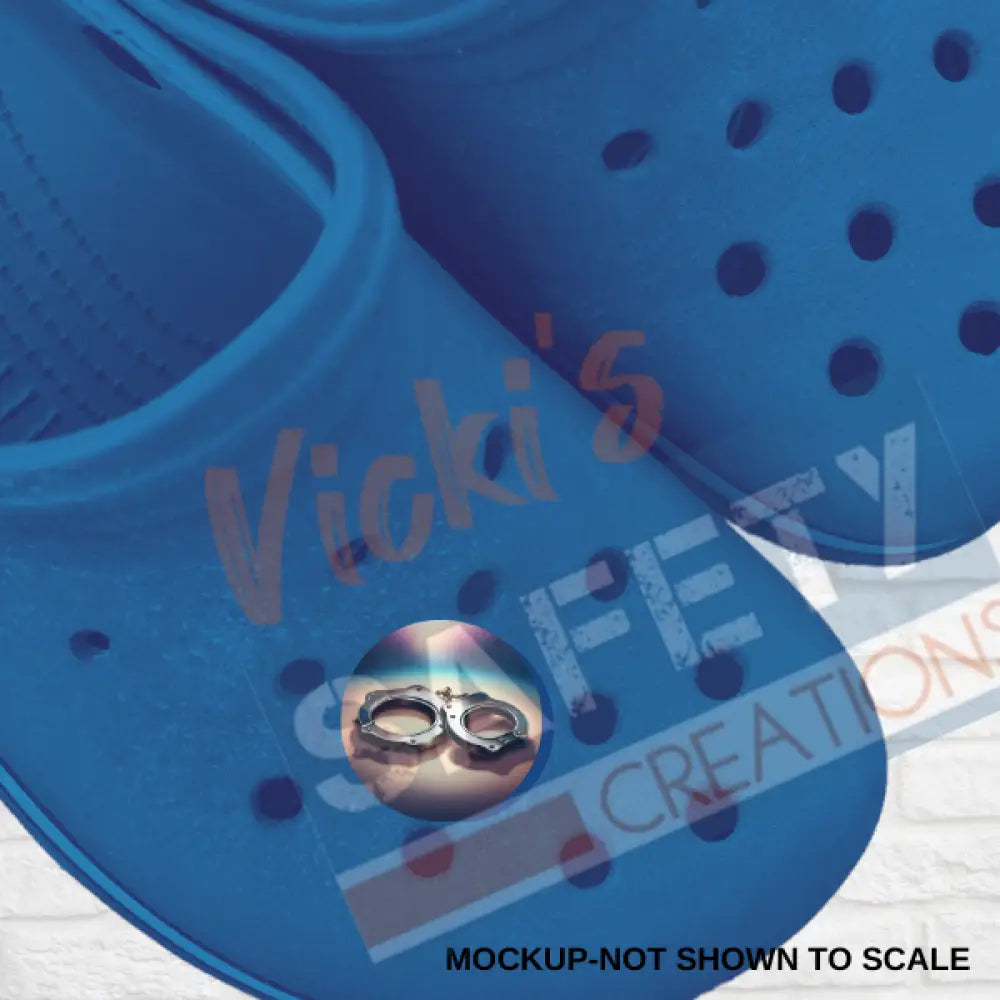 Shoe Charms-HANDCUFFS Shoe accessories