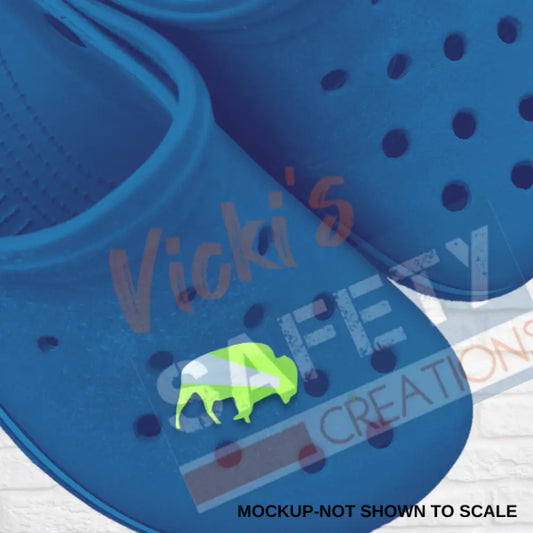 Shoe Charms-HI-VIS SAFETY BUFFALO Shoe accessories
