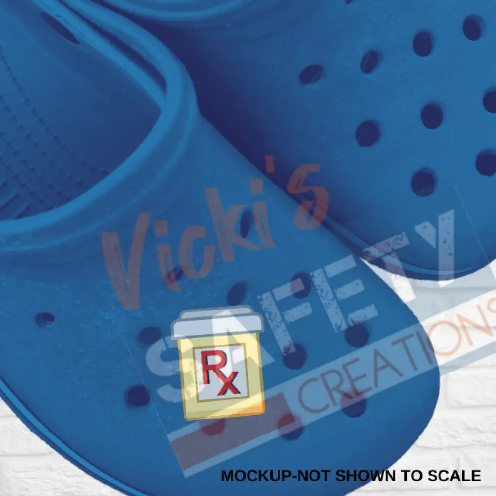 Shoe Charms-RX BOTTLE Shoe accessories