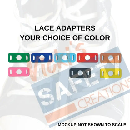 Shoe Charms Shoelace Adapters - (Asst Colors) Shoe accessories