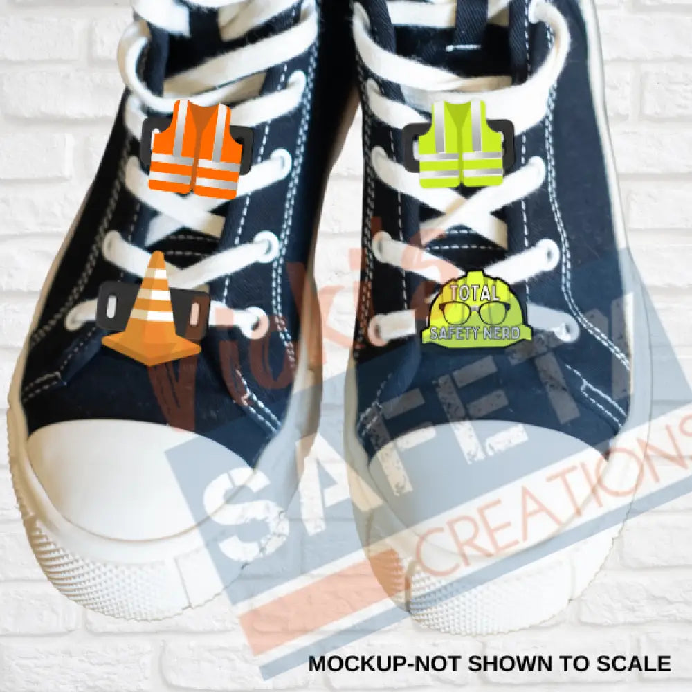 Shoe Charms Shoelace Adapters - (Asst Colors) Shoe accessories